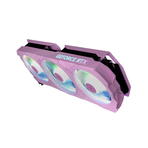 GALAX RTX 4070 EX Gamer Pink 12GB GDDR6X Ada Lovelace Graphics Card Triple Fan DLSS 3 ARGB - 47NOM7MD7LPK