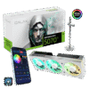 GALAX RTX 5070 Ti EX Gamer 1-Click OC 16GB GDDR7 Graphics Card Triple Fan ARGB - 57IZN6MDBUEX Black | 57IZN6MDBVGW White