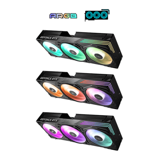 GALAX RTX 5070 EX Gamer Black 1-Click OC 12GB GDDR7 Blackwell Graphics Card Triple Fan DLSS 4 ARGB - 57NON7MDBUEX