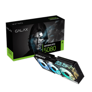 GALAX RTX 5080 1-Click OC 16GB GDDR7 Blackwell Graphics Card Triple Fan DLSS 4 ARGB - 58NZN6MDBBOC