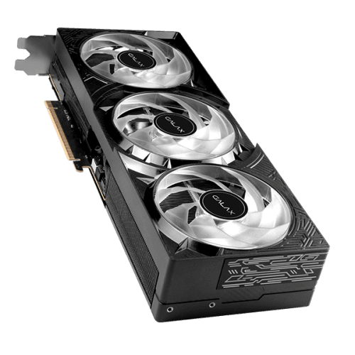 GALAX RTX 5080 1-Click OC 16GB GDDR7 Blackwell Graphics Card Triple Fan DLSS 4 ARGB - 58NZN6MDBBOC