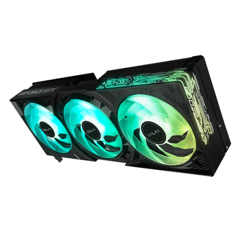 GALAX RTX 5080 1-Click OC 16GB GDDR7 Blackwell Graphics Card Triple Fan DLSS 4 ARGB - 58NZN6MDBBOC
