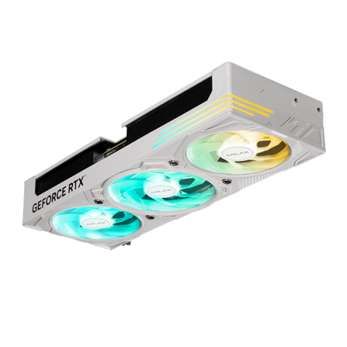 GALAX RTX 5080 EX Gamer White 1-Click OC 16GB GDDR7 Blackwell Graphics Card Triple Fan DLSS 4 ARGB - 58NZN6MDBZWH