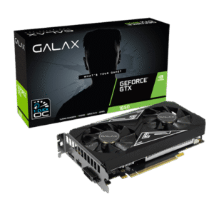 GALAX GTX 1650 EX Plus 1-Click OC 4GB GDDR6 Turing Graphics Card Dual Fan - 65SQL8DS93E1