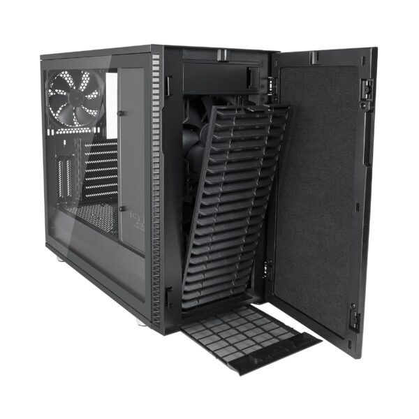 Define R6 Grey Tempered Glass 15 Fractal Design Define R6 Grey TG ATX Case - Define R6 Grey Tempered Glass