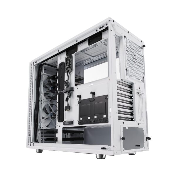 Define R6 White TG USB-C 24 Fractal Design Define R6 White TG USB-C ATX Case - Define R6 White TG USB-C