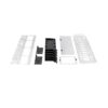 Define R6 White TG USB-C 4 Fractal Design Define R6 White TG USB-C ATX Case - Define R6 White TG USB-C