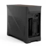 Era 2 Charcoal Grey ITX Case, Walnut Top Panel PSU Type 13 Fractal Design Era 2 Charcoal Grey ITX Case Walnut Top SFX PSU Aspect PWM Fans - Era 2 Charcoal Grey