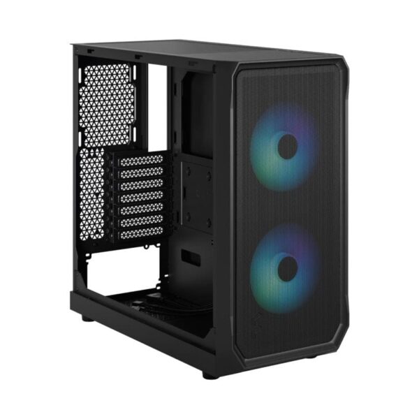 Fractal Design Focus 2 Black TG Clear Tint ATX Case - Focus 2 Black TG Clear Tint