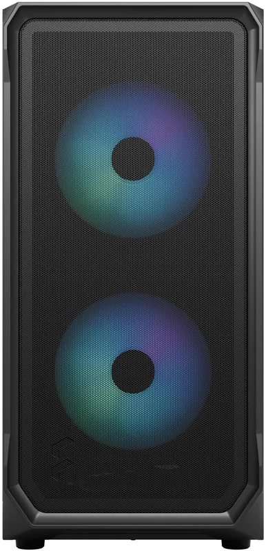 Fractal Design Focus 2 RGB Black TG Clear Tint ATX Case RGB Fans - Focus 2 RGB Black TG Clear Tint