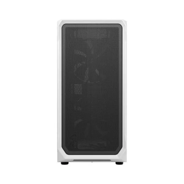 Fractal Design Focus 2 White TG Clear Tint ATX Case - Focus 2 White TG Clear Tint