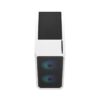 Fractal Design Focus 2 White TG Clear Tint ATX Case - Focus 2 White TG Clear Tint
