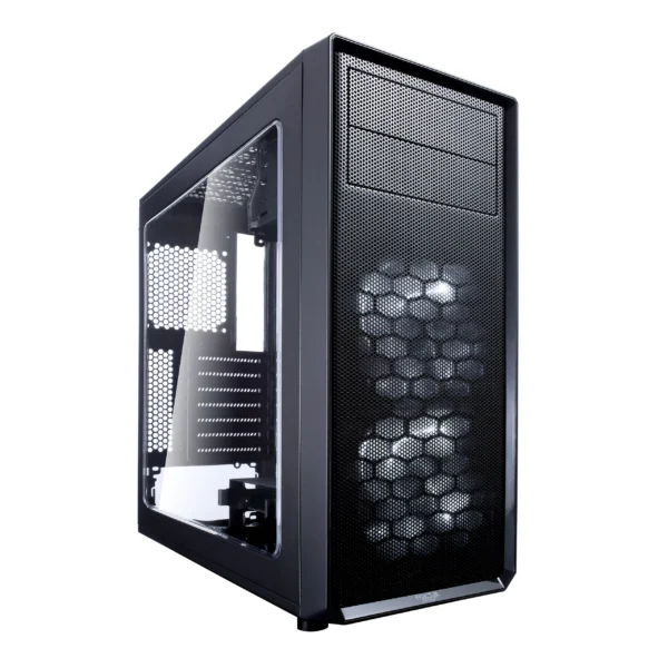 Fractal Design Focus G Black Window TG ATX Case LED Fans - Focus G Black Window