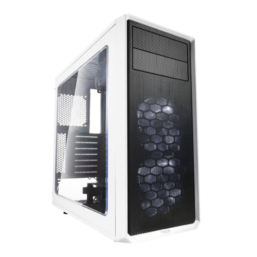 Fractal Design Focus G White Window TG ATX Case LED Fans - Focus G White Window
