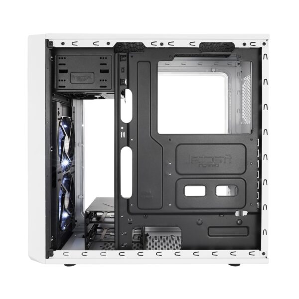 Fractal Design Focus G White Window TG ATX Case LED Fans - Focus G White Window