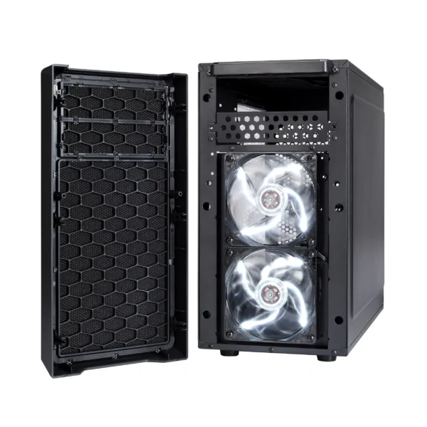 Focus Mini G Black Window 2 Fractal Design Focus Mini G Black Window TG Micro-ATX Case - Focus Mini G Black Window