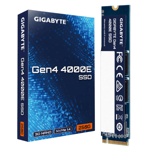 GIGABYTE Gen4 4000E SSD 250GB M.2 2280 PCIe 4.0 NVMe - GP-G440E250G