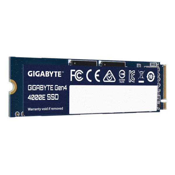 GIGABYTE Gen4 4000E SSD 500GB M.2 2280 PCIe 4.0 NVMe - GP-G440E500G