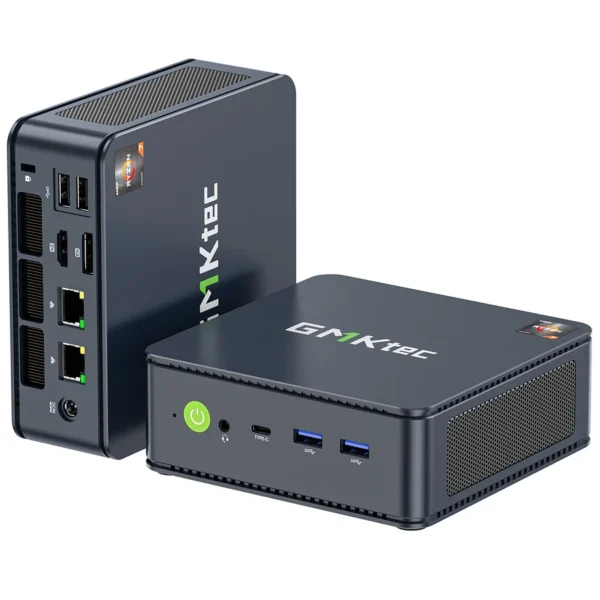 GMKtec NucBox M5 Plus Mini PC AMD Ryzen 7 5825U 16GB DDR4 512GB SSD Windows 11 Pro - GMK-M5 Plus -5825U/16/512/BK