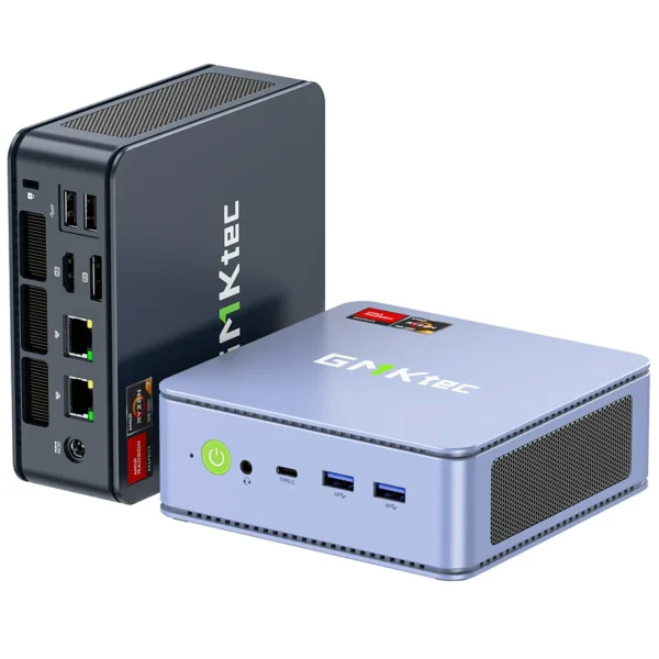 GMKtec NucBox M5 Plus Mini PC AMD Ryzen 7 5825U 16GB DDR4 512GB SSD Windows 11 Pro - GMK-M5 Plus -5825U/16/512/BK