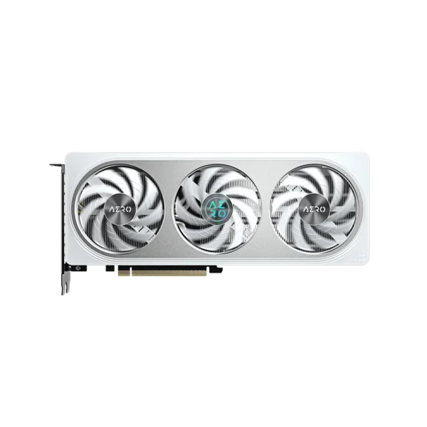 GIGABYTE RTX 5060 AERO OC 8GB GDDR7 Blackwell Graphics Card Dual Fan DLSS 4 - GV-N5060AERO-OC-8GD
