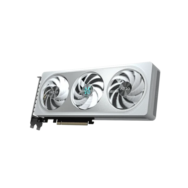 GIGABYTE RTX 5060 AERO OC 8GB GDDR7 Blackwell Graphics Card Dual Fan DLSS 4 - GV-N5060AERO-OC-8GD