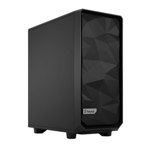 Fractal Design Meshify 2 Compact Black TG Dark Tint ATX Case - 843276102333
