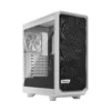 Fractal Design Meshify 2 Compact Lite White TG Clear Tint ATX Case - 843276103828