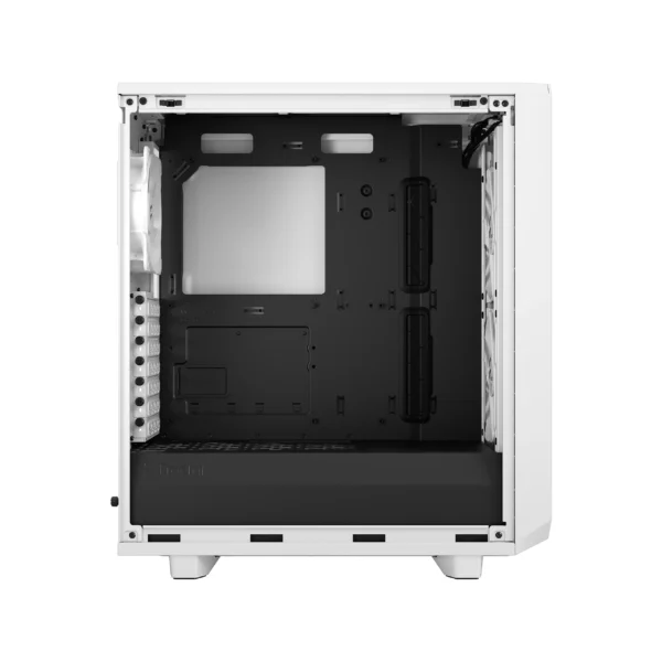 Fractal Design Meshify 2 Compact Lite White TG Clear Tint ATX Case - 843276103828