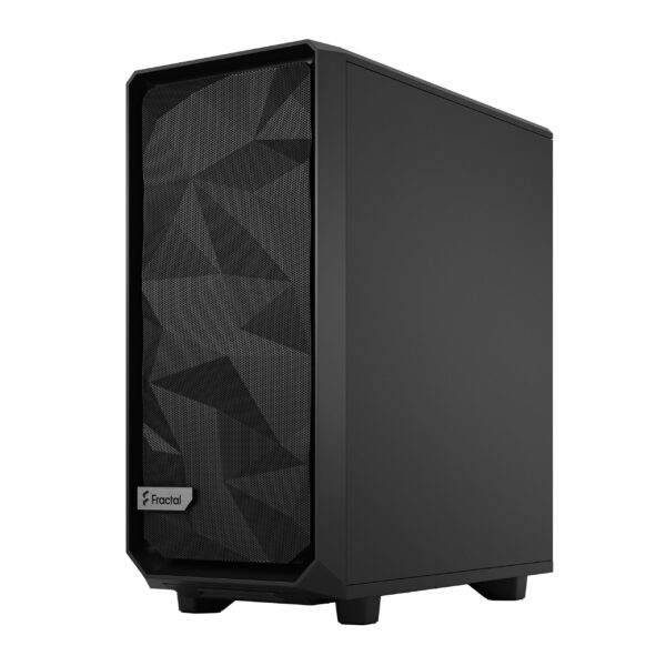 Fractal Design Meshify 2 Compact RGB Black TG Light Tint ATX Case RGB Fans - 843276103699