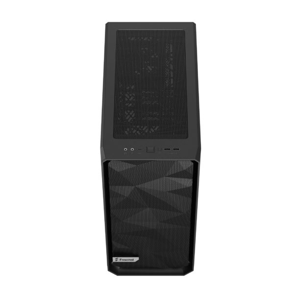 Fractal Design Meshify 2 Compact RGB Black TG Light Tint ATX Case RGB Fans - 843276103699