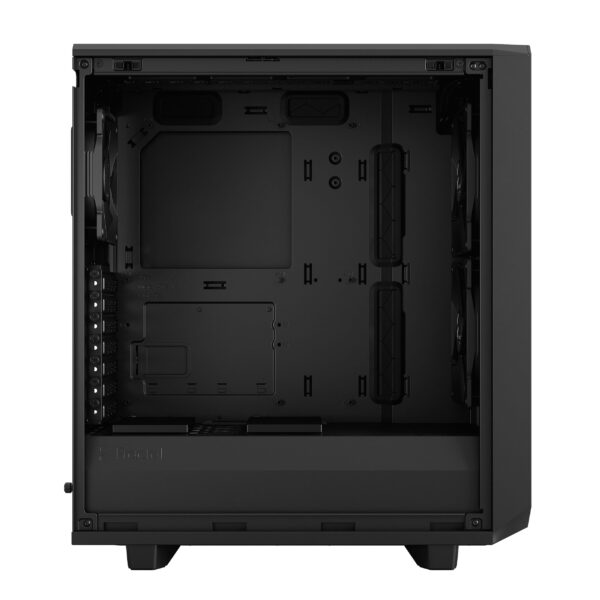 Fractal Design Meshify 2 Compact RGB Black TG Light Tint ATX Case RGB Fans - 843276103699