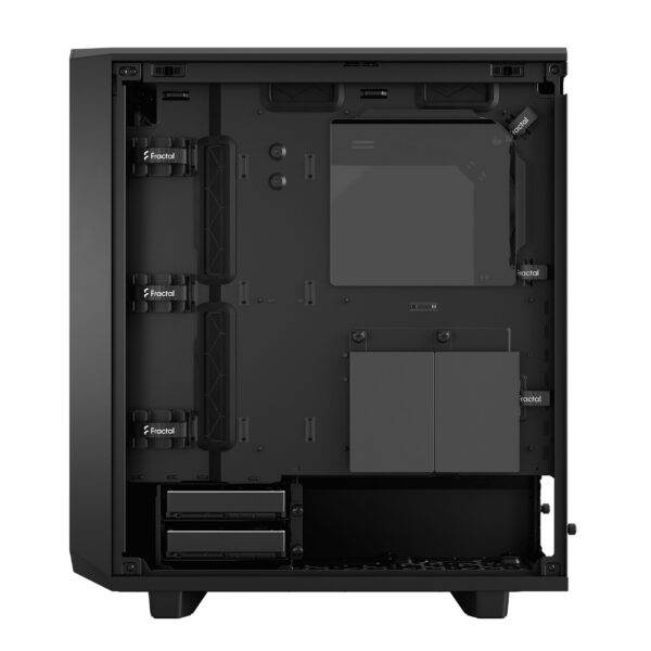 Fractal Design Meshify 2 Compact RGB Black TG Light Tint ATX Case RGB Fans - 843276103699