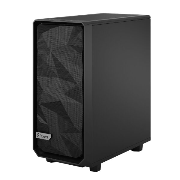 Fractal Design Meshify 2 Compact RGB Black TG Light Tint ATX Case RGB Fans - 843276103699