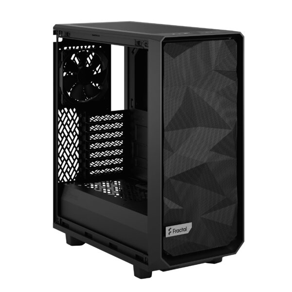 Fractal Design Meshify 2 Compact RGB Black TG Light Tint ATX Case RGB Fans - 843276103699