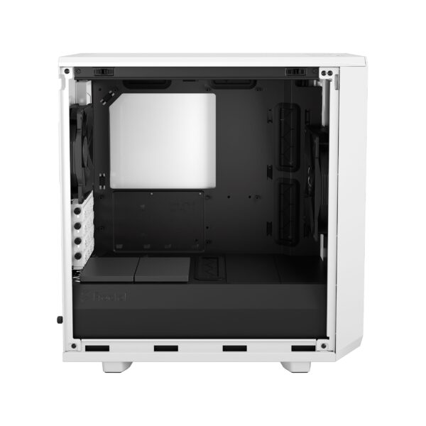Fractal Design Meshify 2 Mini White TG Clear Tint Micro-ATX Case - 843276102654