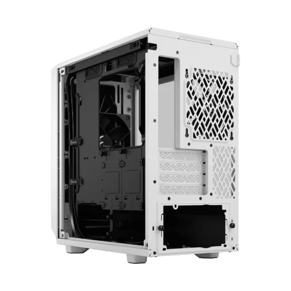Fractal Design Meshify 2 Mini White TG Clear Tint Micro-ATX Case - 843276102654