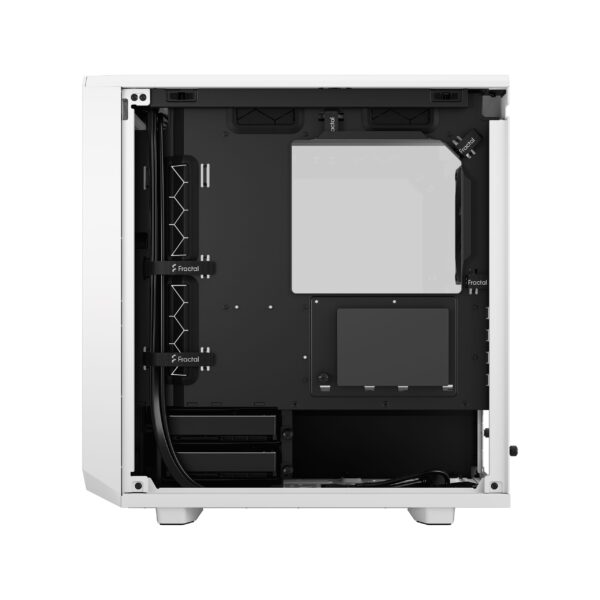 Fractal Design Meshify 2 Mini White TG Clear Tint Micro-ATX Case - 843276102654
