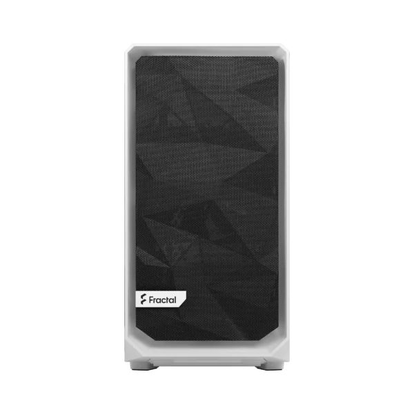 Fractal Design Meshify 2 Mini White TG Clear Tint Micro-ATX Case - 843276102654
