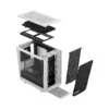 Fractal Design Meshify 2 Mini White TG Clear Tint Micro-ATX Case - 843276102654