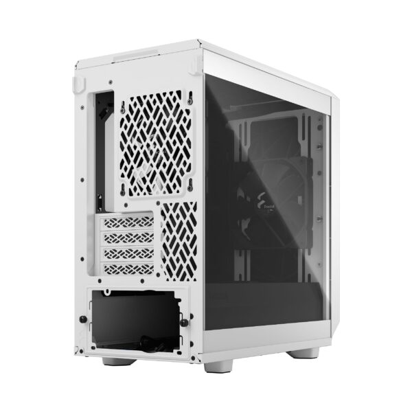 Fractal Design Meshify 2 Mini White TG Clear Tint Micro-ATX Case - 843276102654