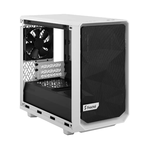 Meshify 2 Nano White TG Clear Tint 12 Fractal Design Meshify 2 Nano White TG Clear Tint Mini-ITX Case - 843276102630
