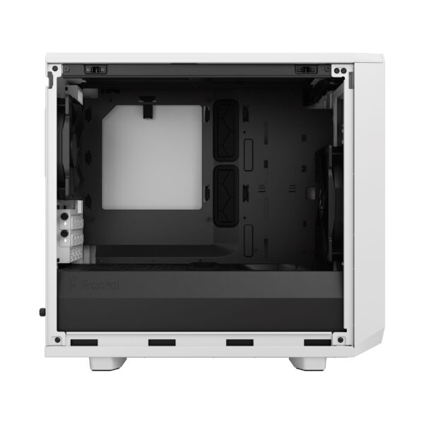 Fractal Design Meshify 2 Nano White TG Clear Tint Mini-ITX Case - 843276102630