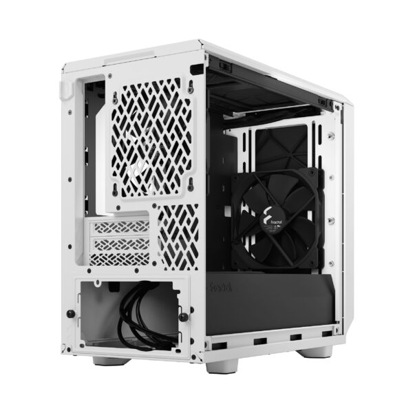 Fractal Design Meshify 2 Nano White TG Clear Tint Mini-ITX Case - 843276102630