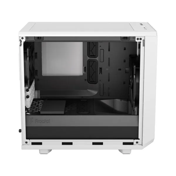 Meshify 2 Nano White TG Clear Tint 15 Fractal Design Meshify 2 Nano White TG Clear Tint Mini-ITX Case - 843276102630