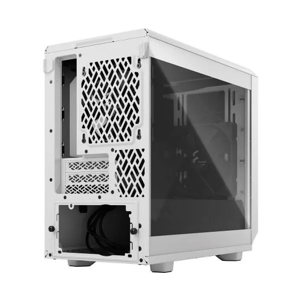 Meshify 2 Nano White TG Clear Tint 4 Fractal Design Meshify 2 Nano White TG Clear Tint Mini-ITX Case - 843276102630