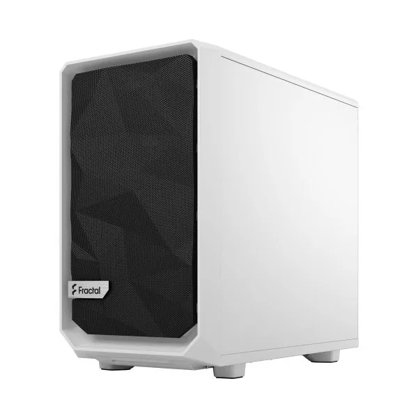Meshify 2 Nano White TG Clear Tint 8 Fractal Design Meshify 2 Nano White TG Clear Tint Mini-ITX Case - 843276102630