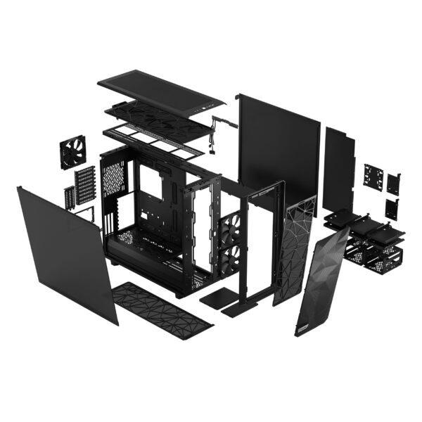 Fractal Design Meshify 2 XL Black TG Dark Tint ATX Case - Meshify 2 XL Black TG Dark Tint