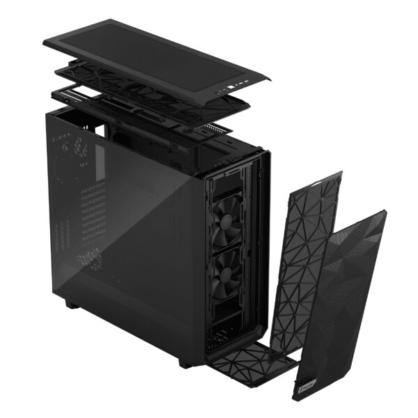 Fractal Design Meshify 2 XL Black TG Light Tint ATX Case - Meshify 2 XL Black TG Light Tint