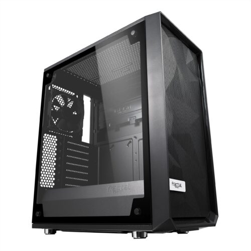 Fractal Design Meshify C Blackout TG Light Tint ATX Case - 843276100070